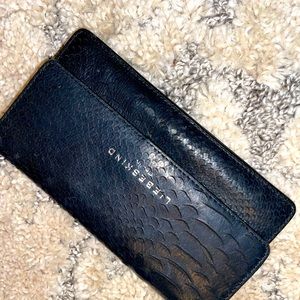 Used liebeskind wallet 100% cowhide leather